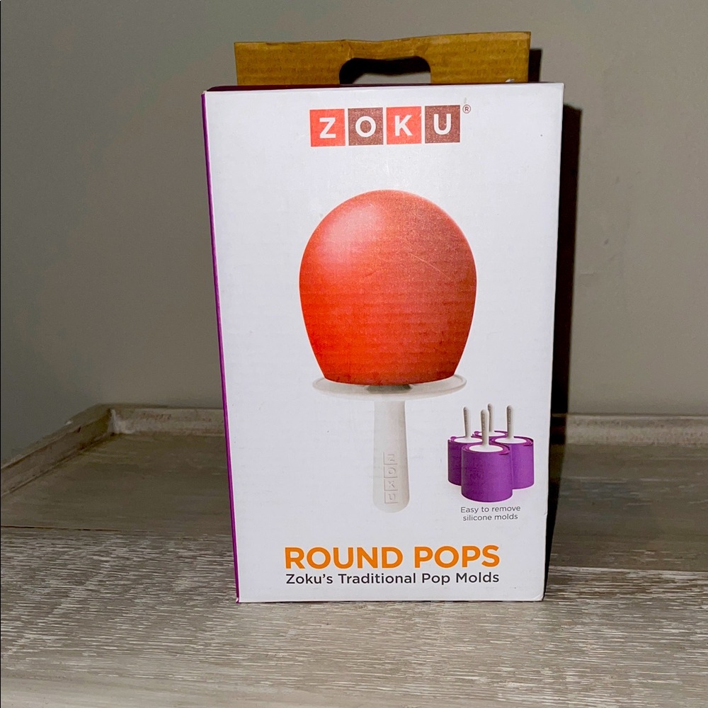 Zoku Round Popsicle Molds